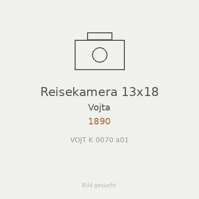 Reisekamera 13x18