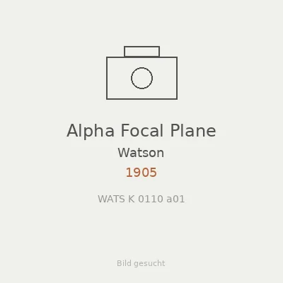 Alpha Focal Plane