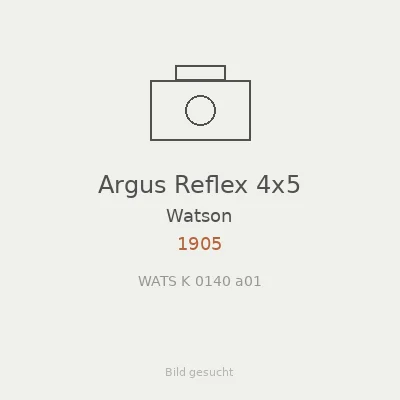 Argus Reflex 4x5