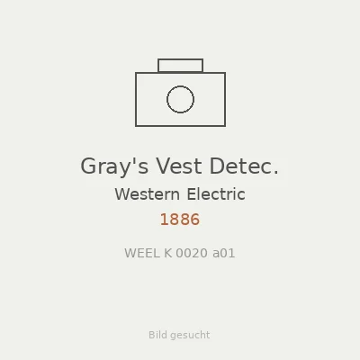 Gray's Vest Detec.