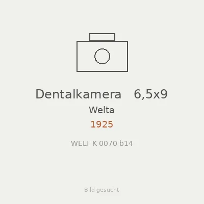 Dentalkamera   6,5x9