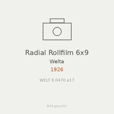 Radial Rollfilm 6x9