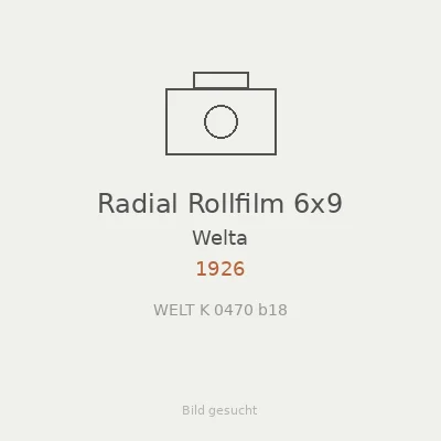 Radial Rollfilm 6x9