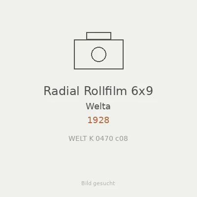 Radial Rollfilm 6x9