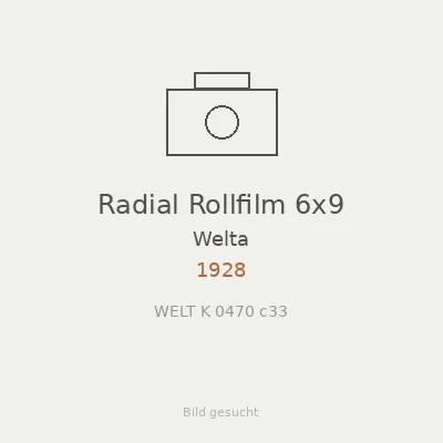 Radial Rollfilm 6x9