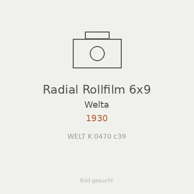 Radial Rollfilm 6x9