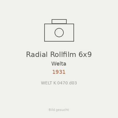 Radial Rollfilm 6x9