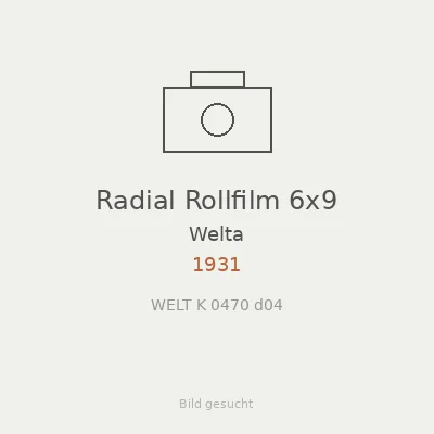 Radial Rollfilm 6x9
