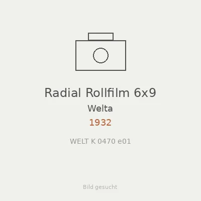 Radial Rollfilm 6x9