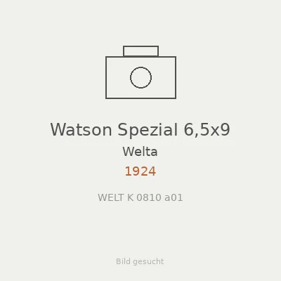 Watson Spezial 6,5x9