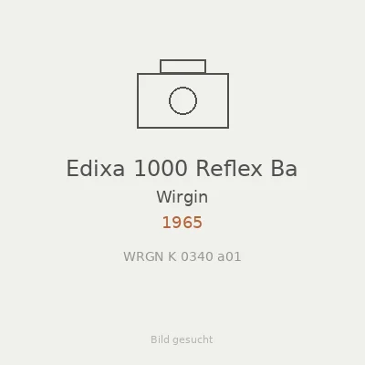 Edixa 1000 Reflex Ba