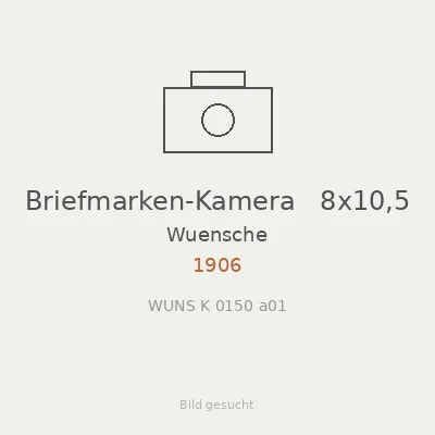 Briefmarken-Kamera   8x10,5