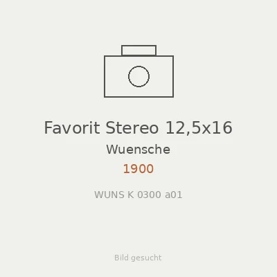 Favorit Stereo 12,5x16