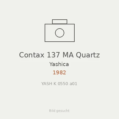 Contax 137 MA Quartz
