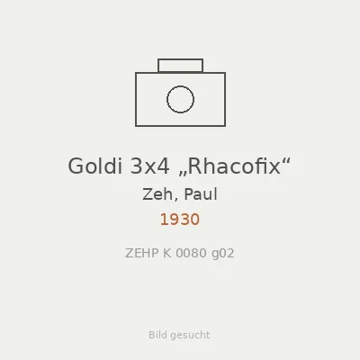 Goldi 3x4 „Rhacofix“