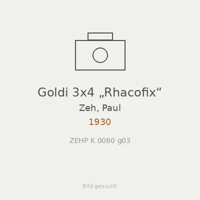 Goldi 3x4 „Rhacofix“