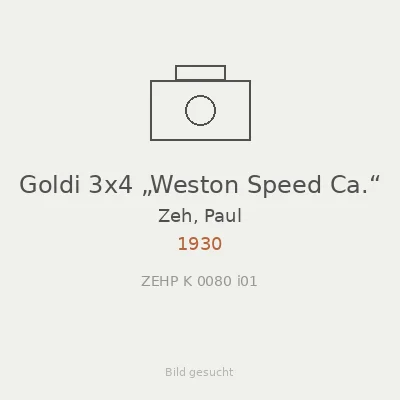 Goldi 3x4 „Weston Speed Ca.“