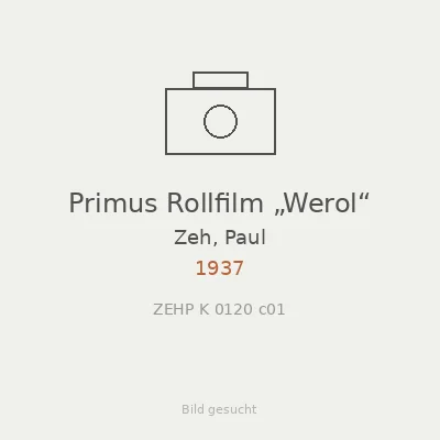 Primus Rollfilm „Werol“