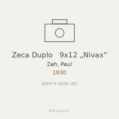 Zeca Duplo   9x12 „Nivax“