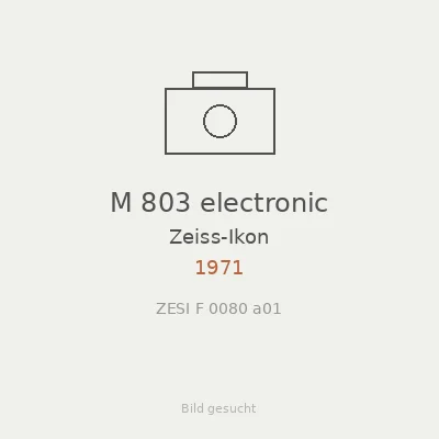 M 803 electronic