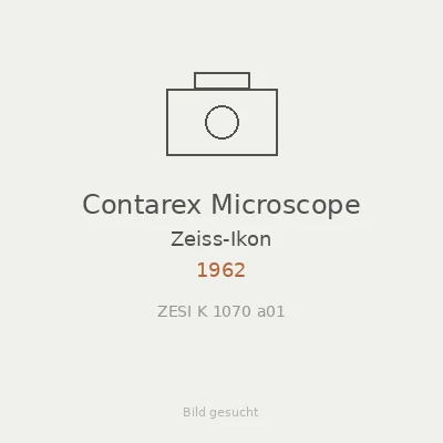 Contarex Microscope