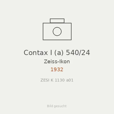Contax I (a) 540/24