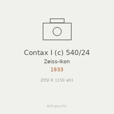 Contax I (c) 540/24