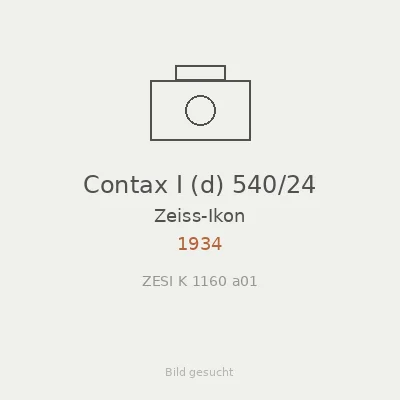 Contax I (d) 540/24