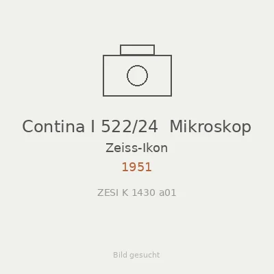 Contina I 522/24  Mikroskop