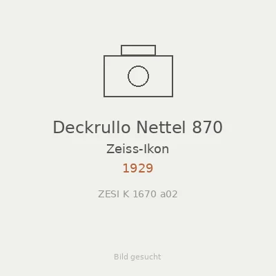 Deckrullo Nettel 870