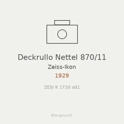 Deckrullo Nettel 870/11
