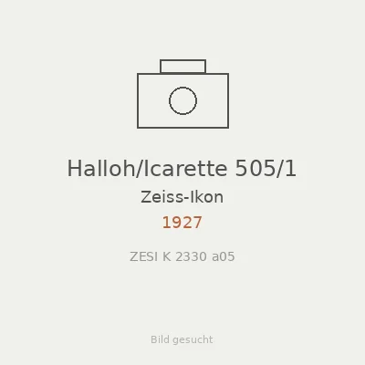 Halloh/Icarette 505/1