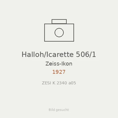 Halloh/Icarette 506/1