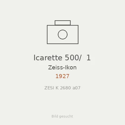 Icarette 500/  1