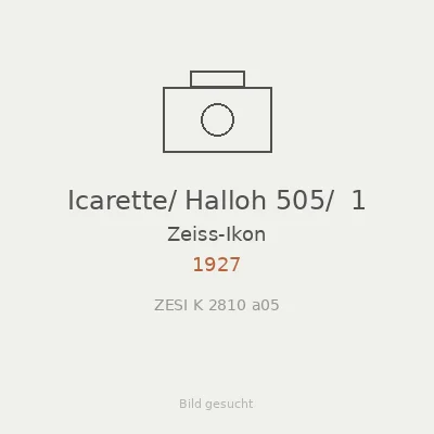 Icarette/ Halloh 505/  1
