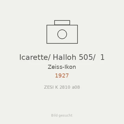 Icarette/ Halloh 505/  1