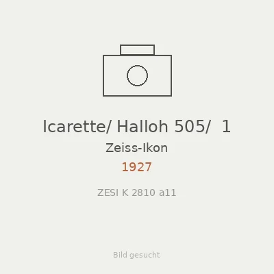 Icarette/ Halloh 505/  1