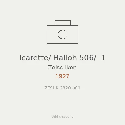 Icarette/ Halloh 506/  1