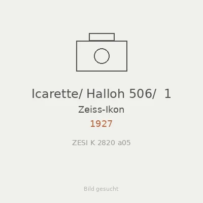 Icarette/ Halloh 506/  1