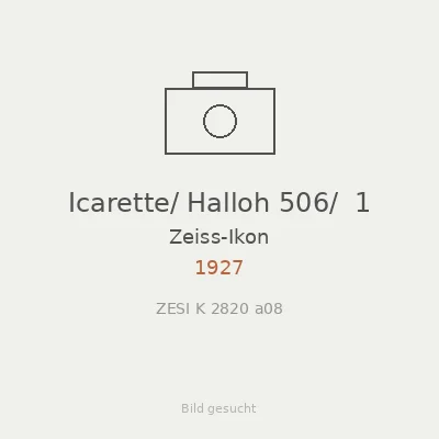 Icarette/ Halloh 506/  1
