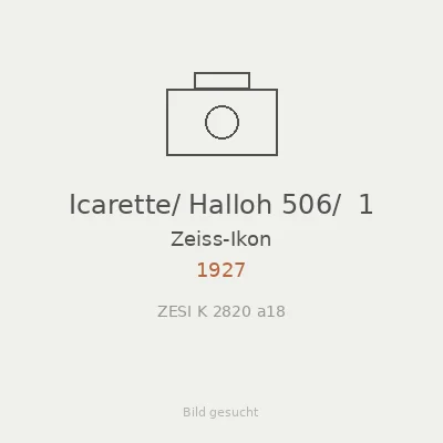 Icarette/ Halloh 506/  1