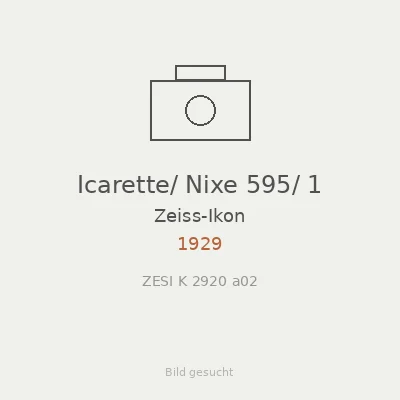 Icarette/ Nixe 595/ 1