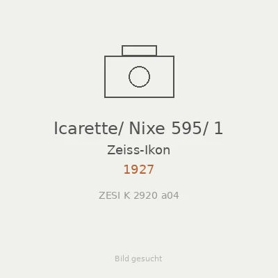 Icarette/ Nixe 595/ 1