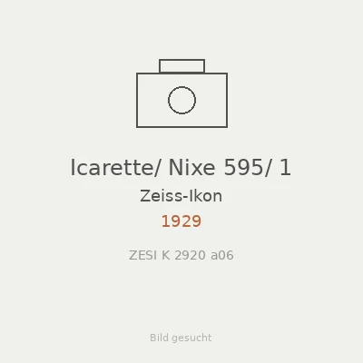Icarette/ Nixe 595/ 1