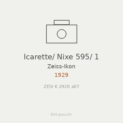 Icarette/ Nixe 595/ 1