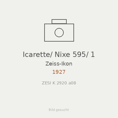 Icarette/ Nixe 595/ 1