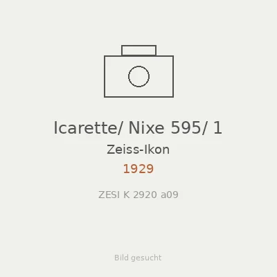 Icarette/ Nixe 595/ 1