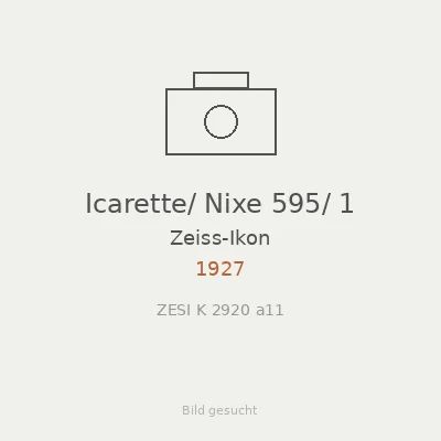 Icarette/ Nixe 595/ 1