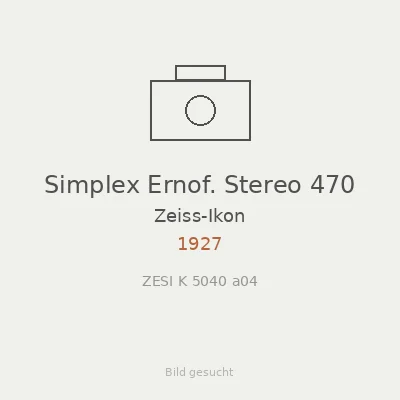 Simplex Ernof. Stereo 470