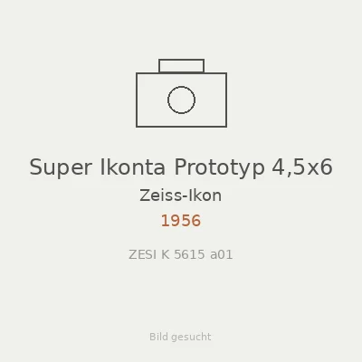 Super Ikonta Prototyp 4,5x6